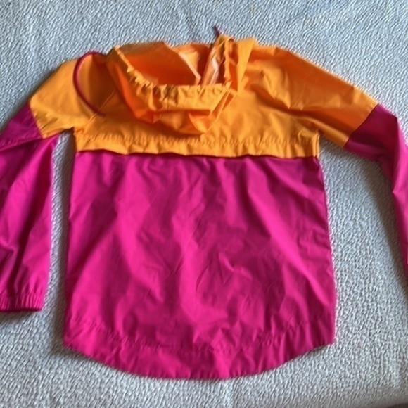 Fila Women’s Pink and Orange Windbreaker Jacket - Picture 2 of 7